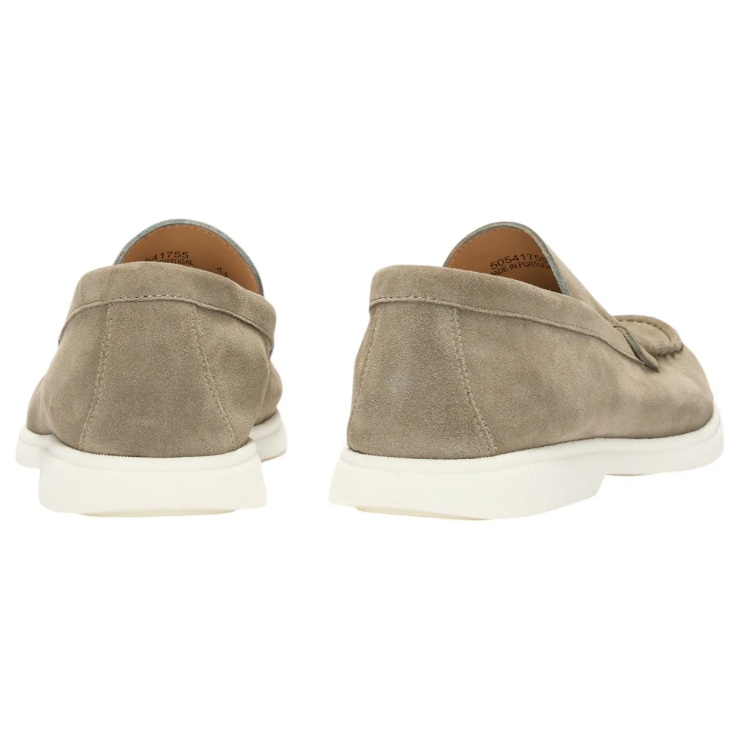 Hugo Boss Suede loafers with contrast outsole 50543083 342 Open Green sold by J&Z Couture product image thumbnail 3