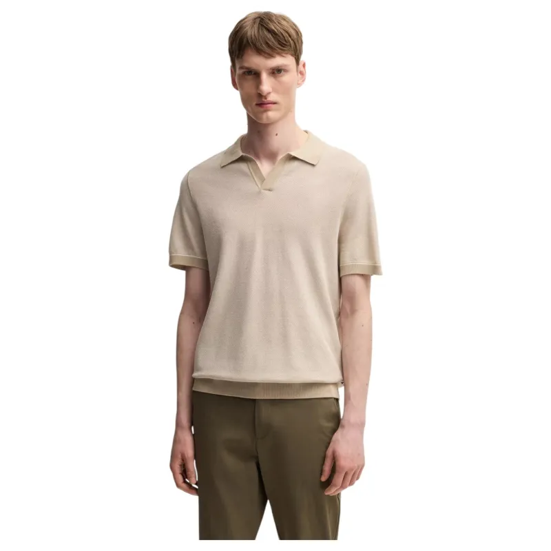 BOSS Sweater with Johnny collar  50537654 100 sold by J&Z Couture