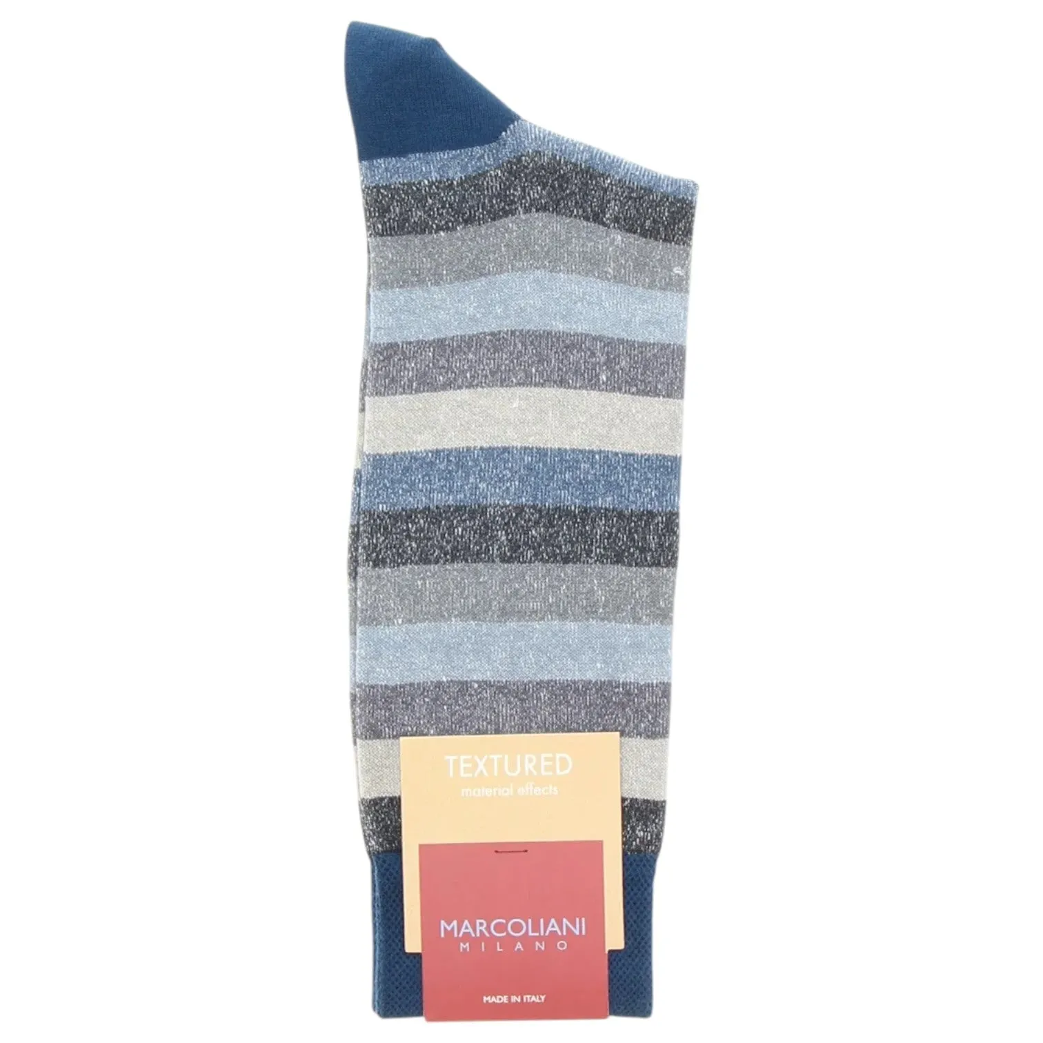 Marcoliani Socks Linen & Cotton Tonal Stripe MAR4123T sold by J&Z Couture