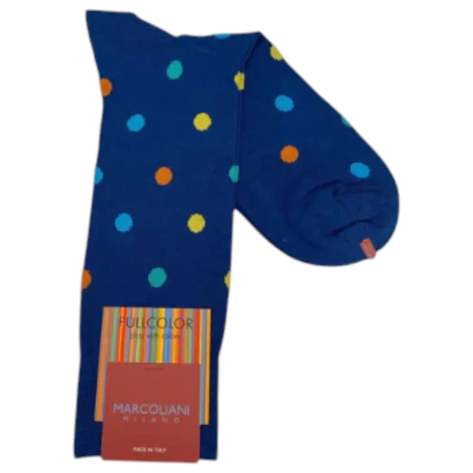 Marcoliani Socks Pima Cotton Blue MAR4402T 034 Blue sold by J&Z Couture product image thumbnail 2