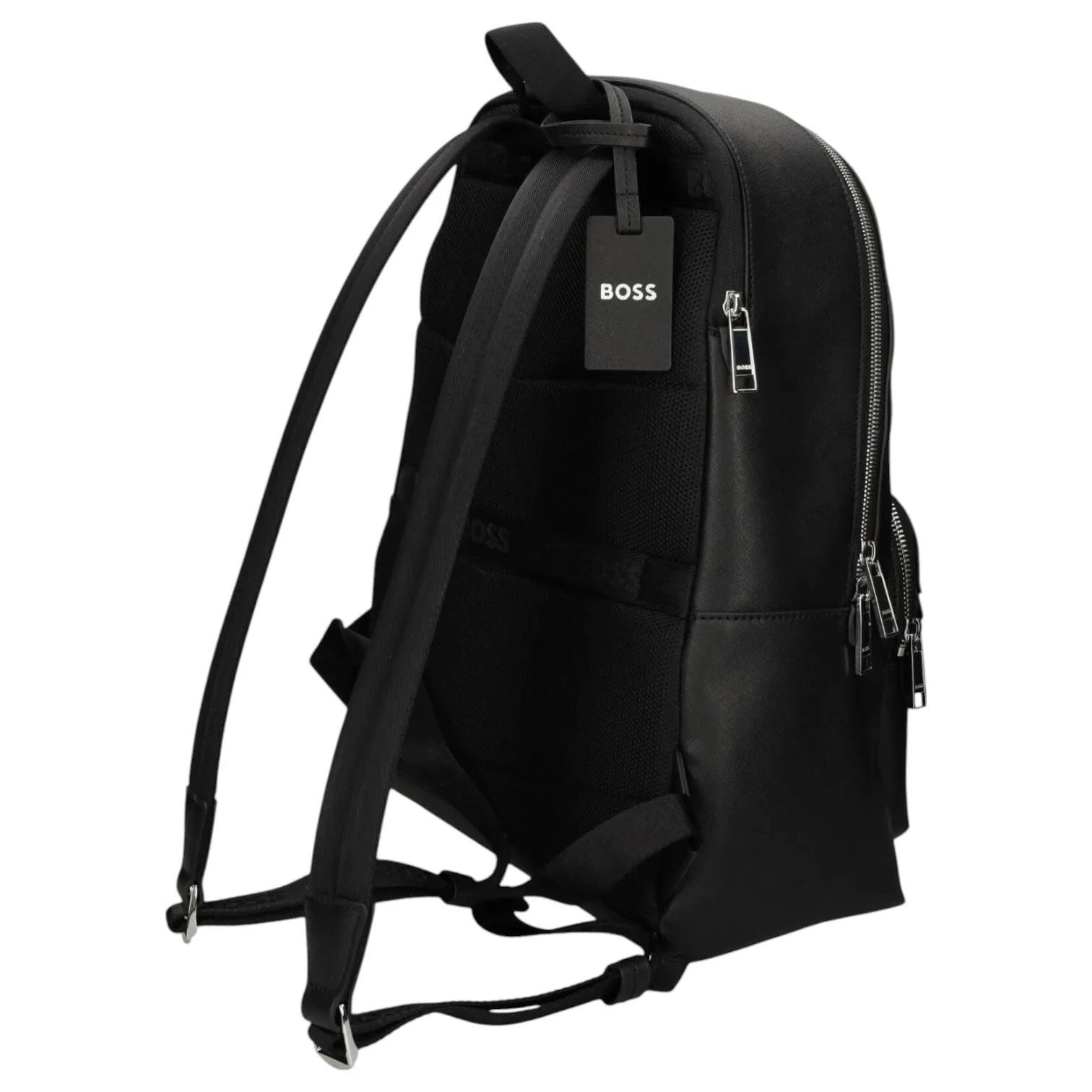 Hugo Boss Mutiple Pockets Backpack 50548179 001 Black sold by J&Z Couture product image thumbnail 4
