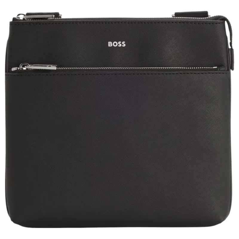 Hugo Boss Envelope Bag With Zip Closure And Logo Detail  50483567 001 sold by J&Z Couture