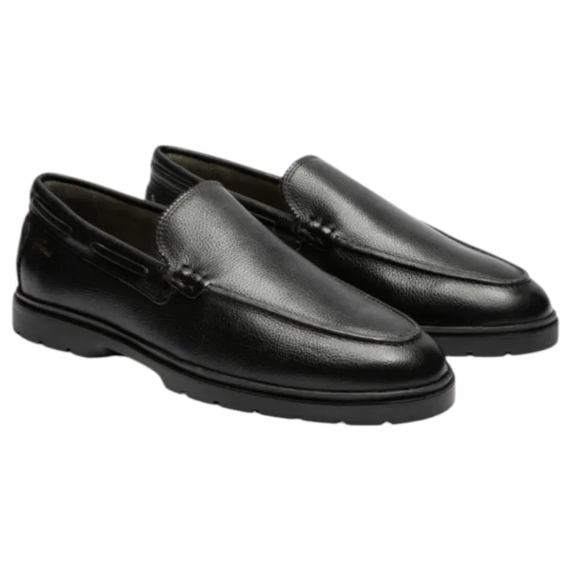 Gernie 28's Venetian Leather Low Top Black Grainy  13119-BG sold by J&Z Couture