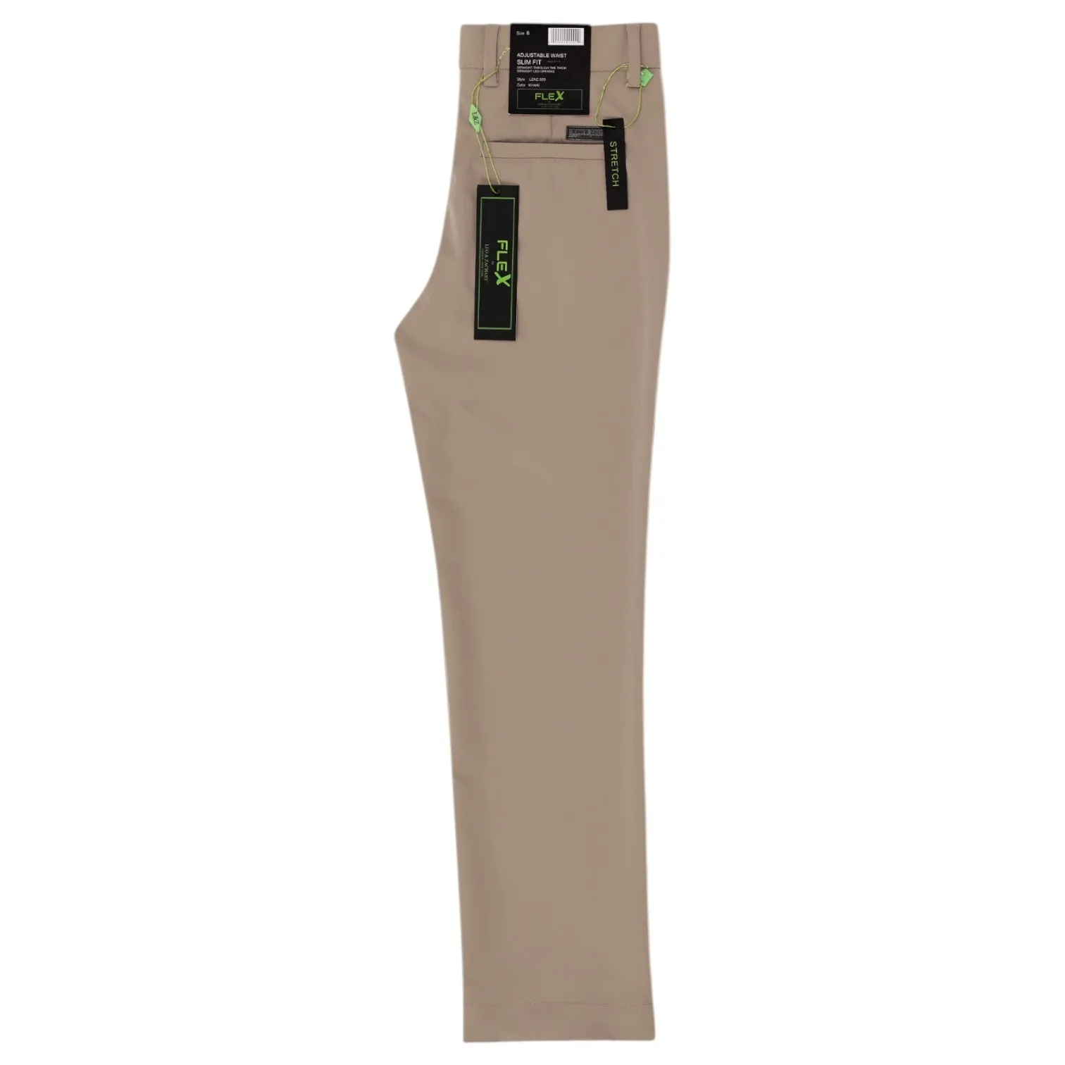 Leo&Zack Boys Pants Athletic Flex Chino LZAC 509 sold by J&Z Couture product image thumbnail 4