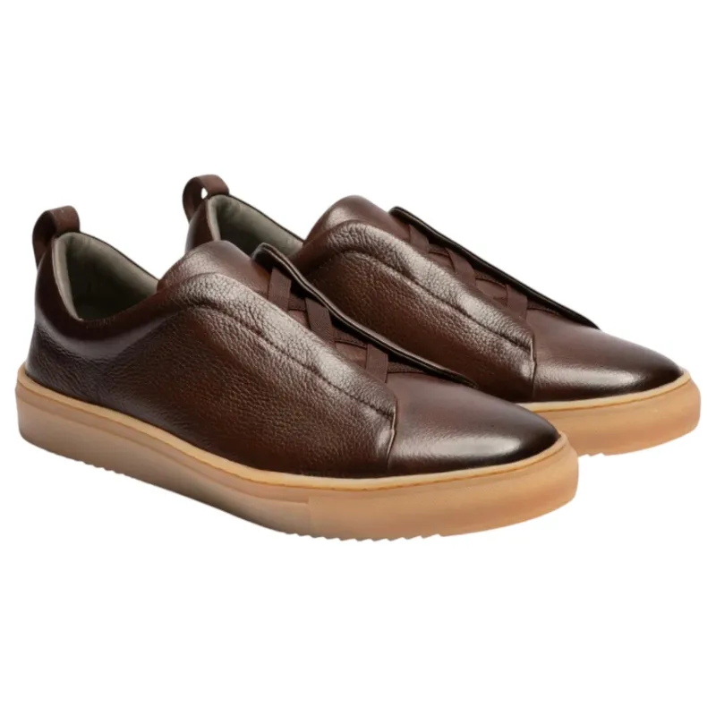 Gernie 33's Laceless Low Top Cofe Grainy 12704-CG made by J&Z Couture