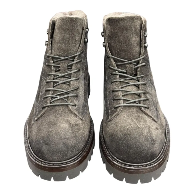 Fabiano Ricci RFR Men's Boots With Fur U2761-ROCCIA sold by J&Z Couture