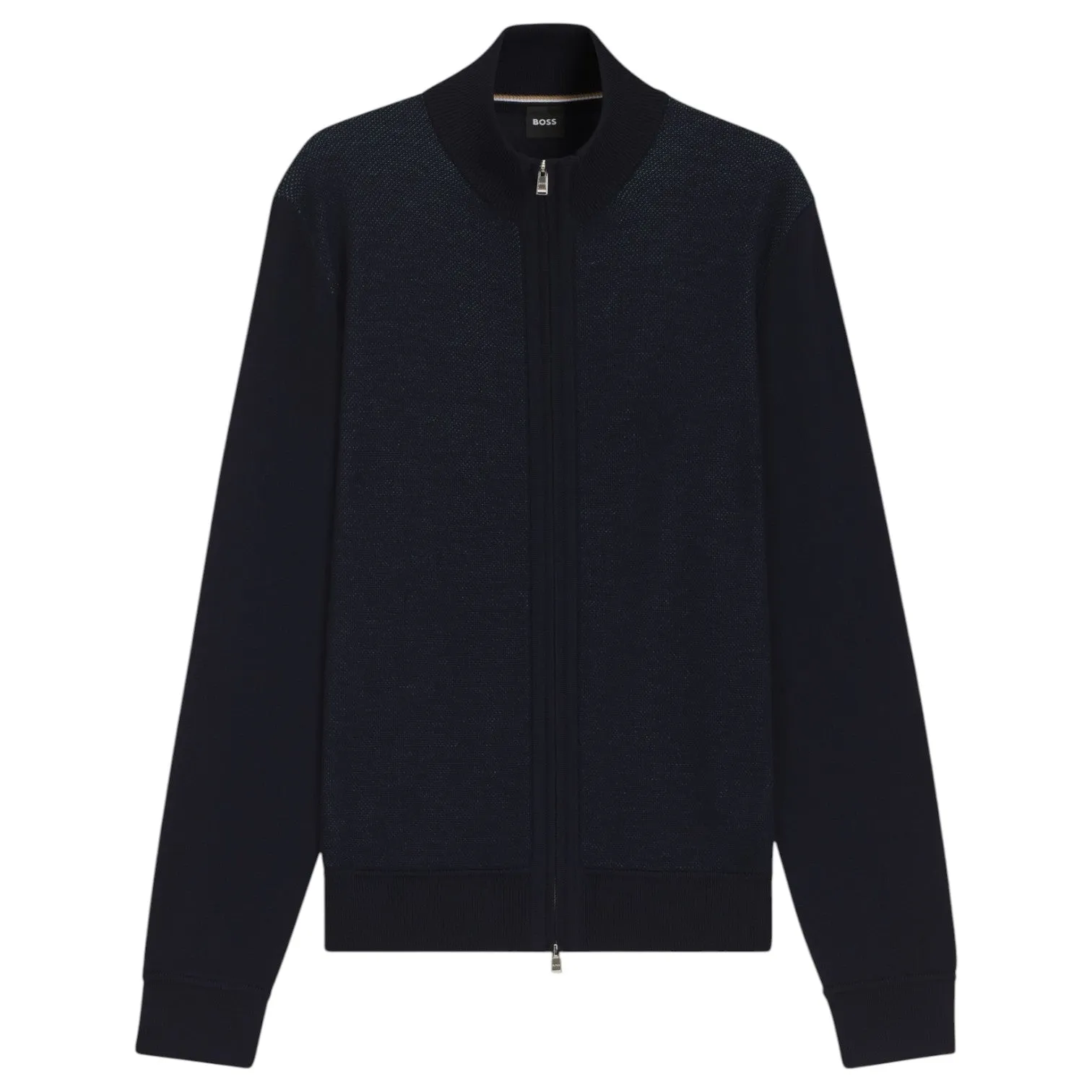 Boss Zip-Up Cardigan In Virgin Wool 50543153 sold by J&Z Couture product image thumbnail 2