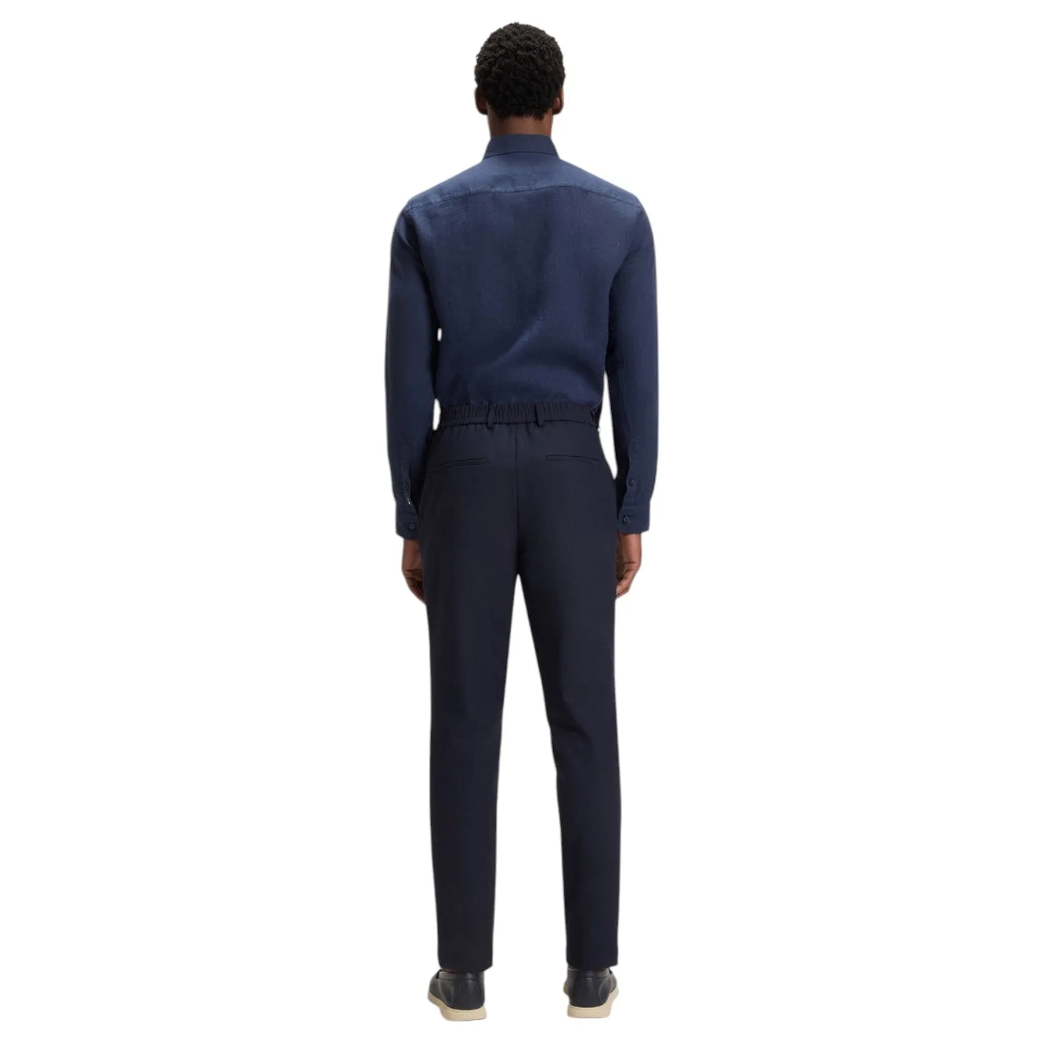 Boss Tapered-Fit Trousers In Machine-Washable Stretch Fabric 50546063 sold by J&Z Couture product image thumbnail 5