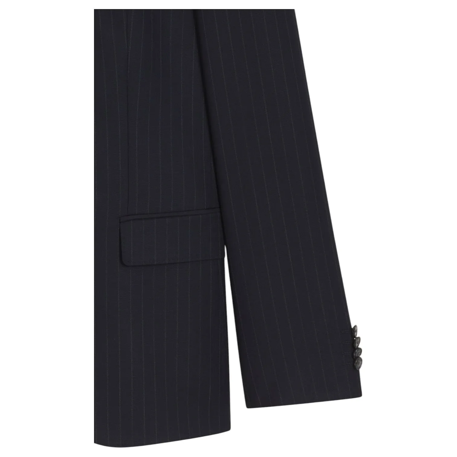 Boss Slim-Fit Suit In Striped Virgin Wool 50546121 sold by J&Z Couture product image thumbnail 4