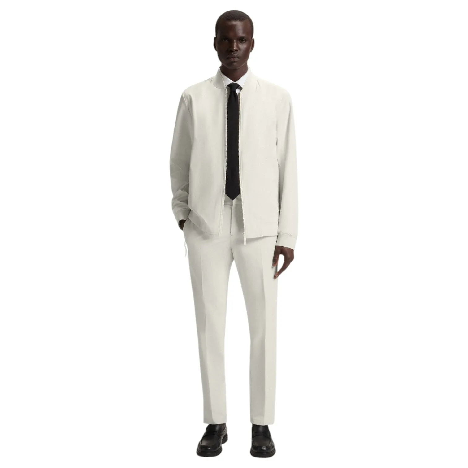 Boss Packable Slim-Fit Trousers In Performance-Stretch Fabric 50543570 sold by J&Z Couture