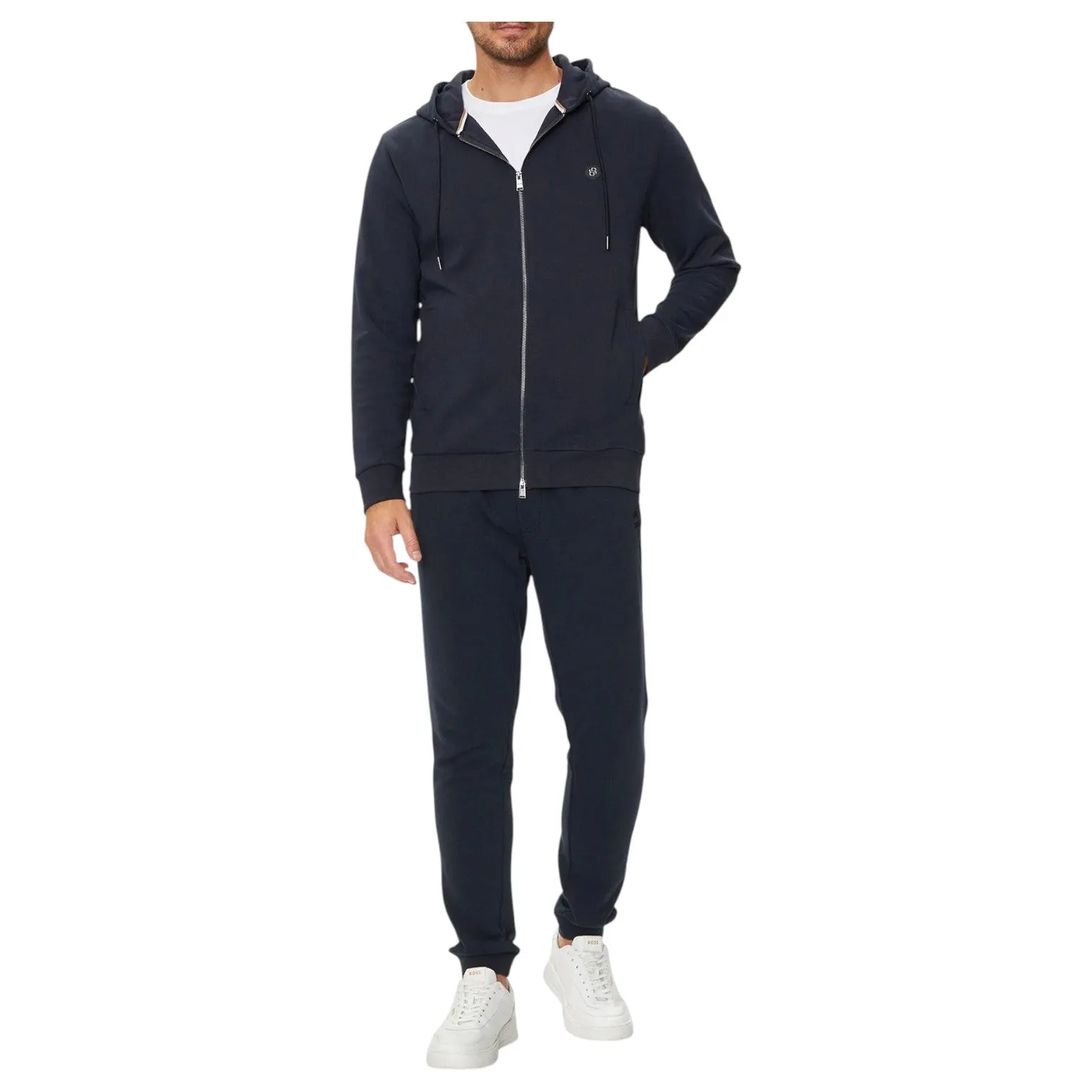 Boss Jersey Fabric Tracksuit In Navy 50520303 sold by J&Z Couture