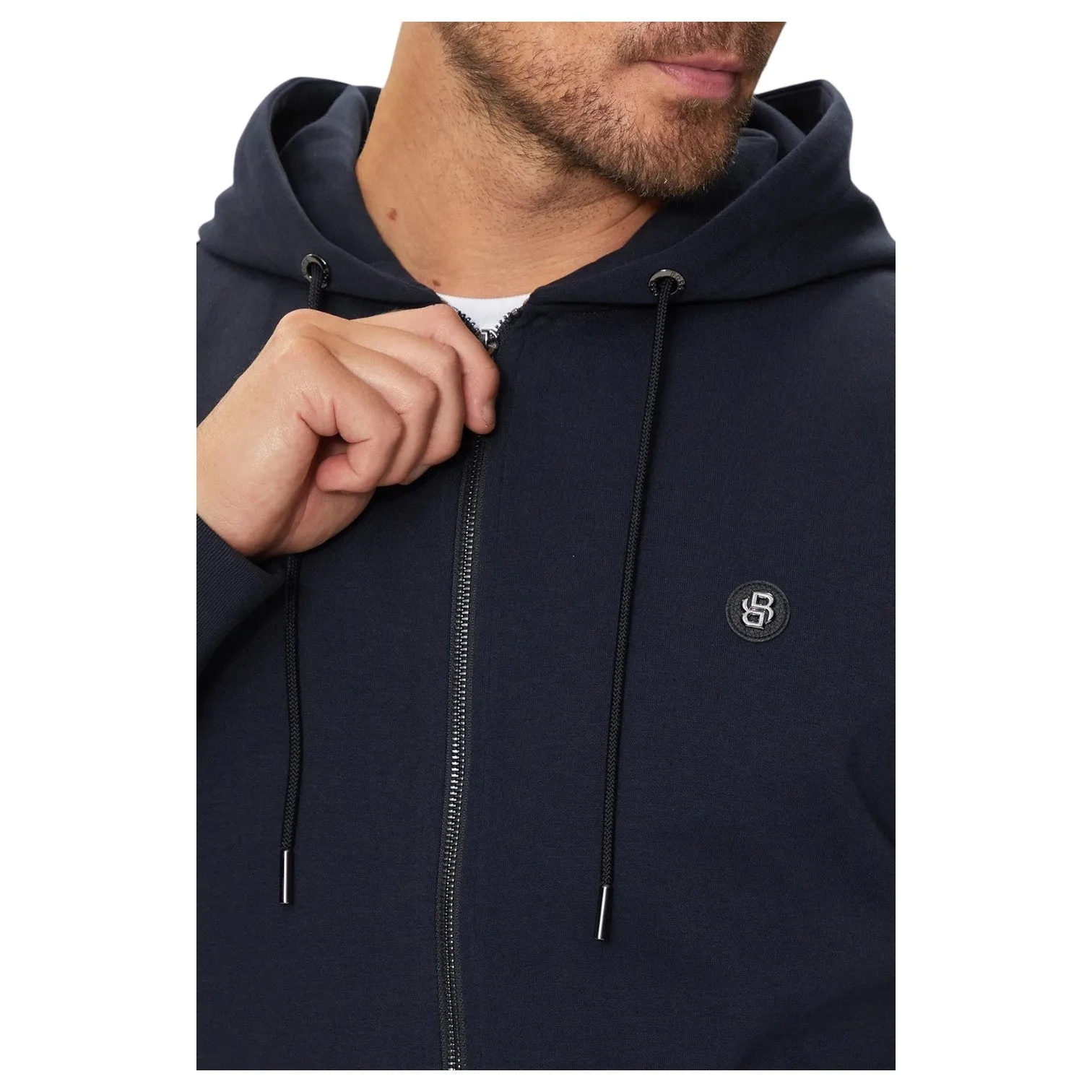 Boss Jersey Fabric Tracksuit In Navy 50520303 sold by J&Z Couture product image thumbnail 4