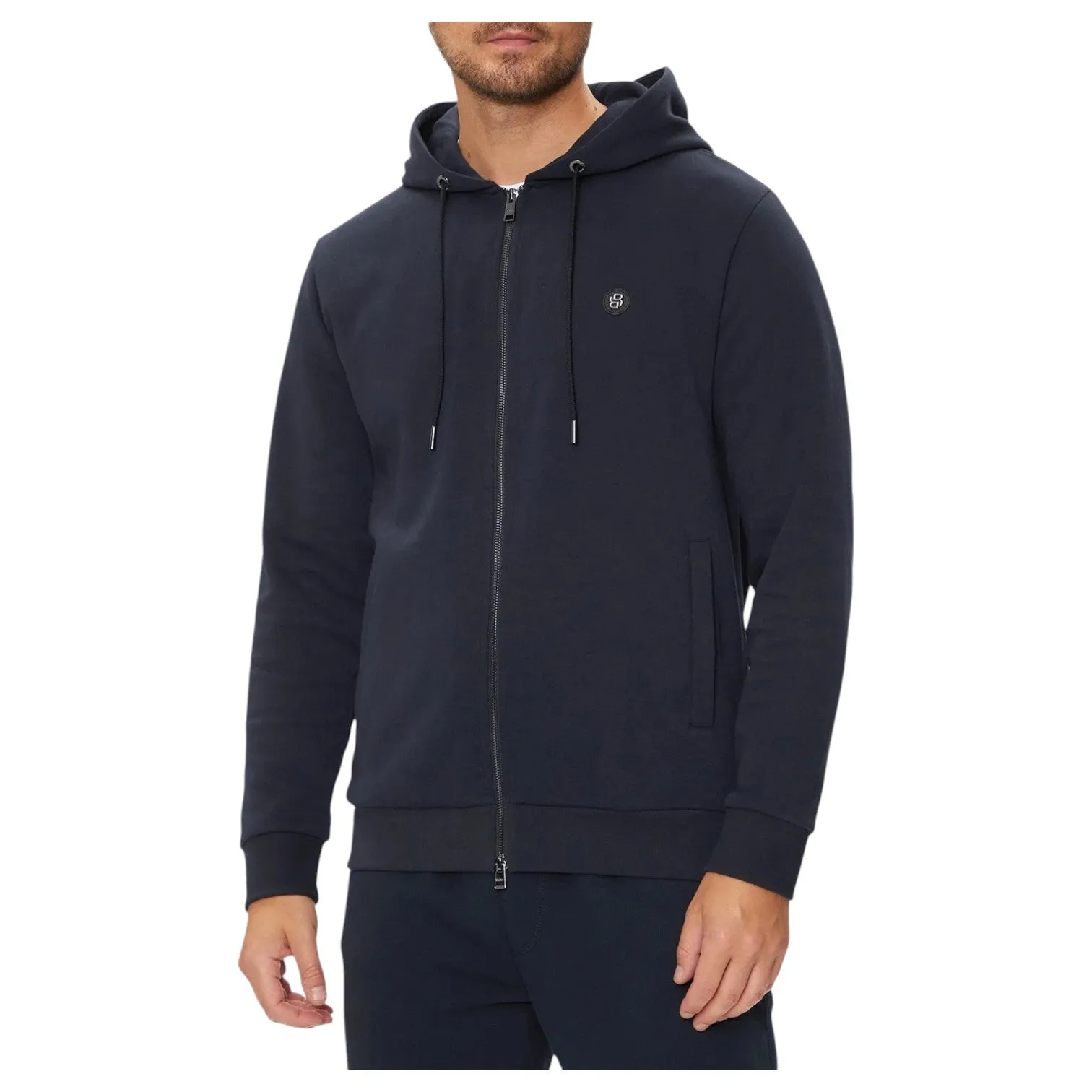 Boss Jersey Fabric Tracksuit In Navy 50520303 sold by J&Z Couture product image thumbnail 5