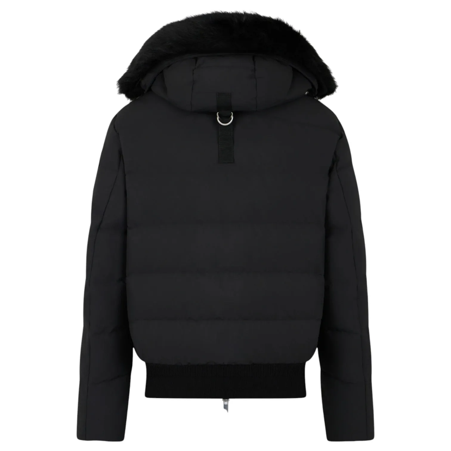 Moose Knuckles Cloud Shearling Bomber Jacket M35MB005S Blk/Blk sold by J&Z Couture product image thumbnail 5