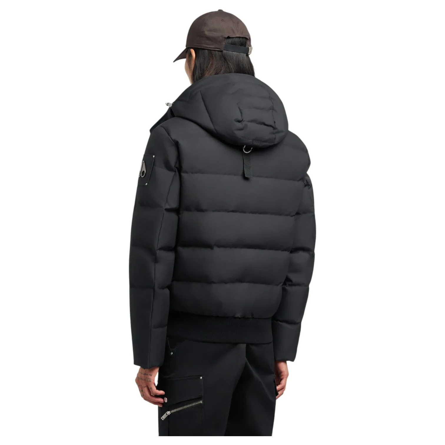 Moose Knuckles Cloud Shearling Bomber Jacket M35MB005S Blk/Blk sold by J&Z Couture product image thumbnail 2