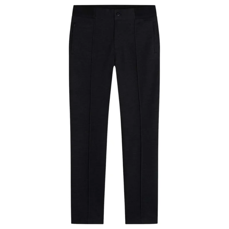 Bugatchi Soft Touch™ Melange Casual Black Pants HF2425P60 sold by J&Z Couture