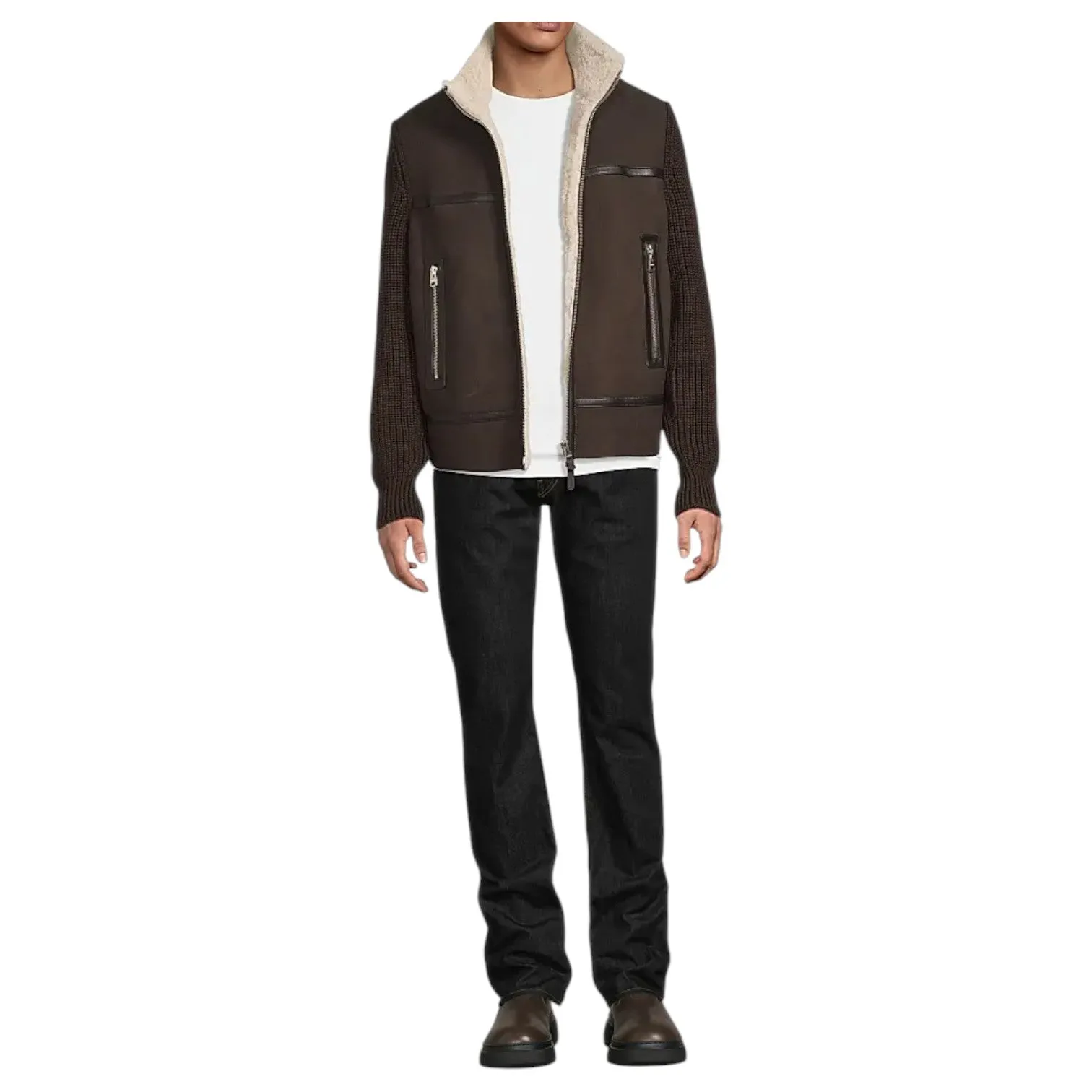Mackage JONATHAN Mixed-media shearling jacket P003132 sold by J&Z Couture product image thumbnail 2