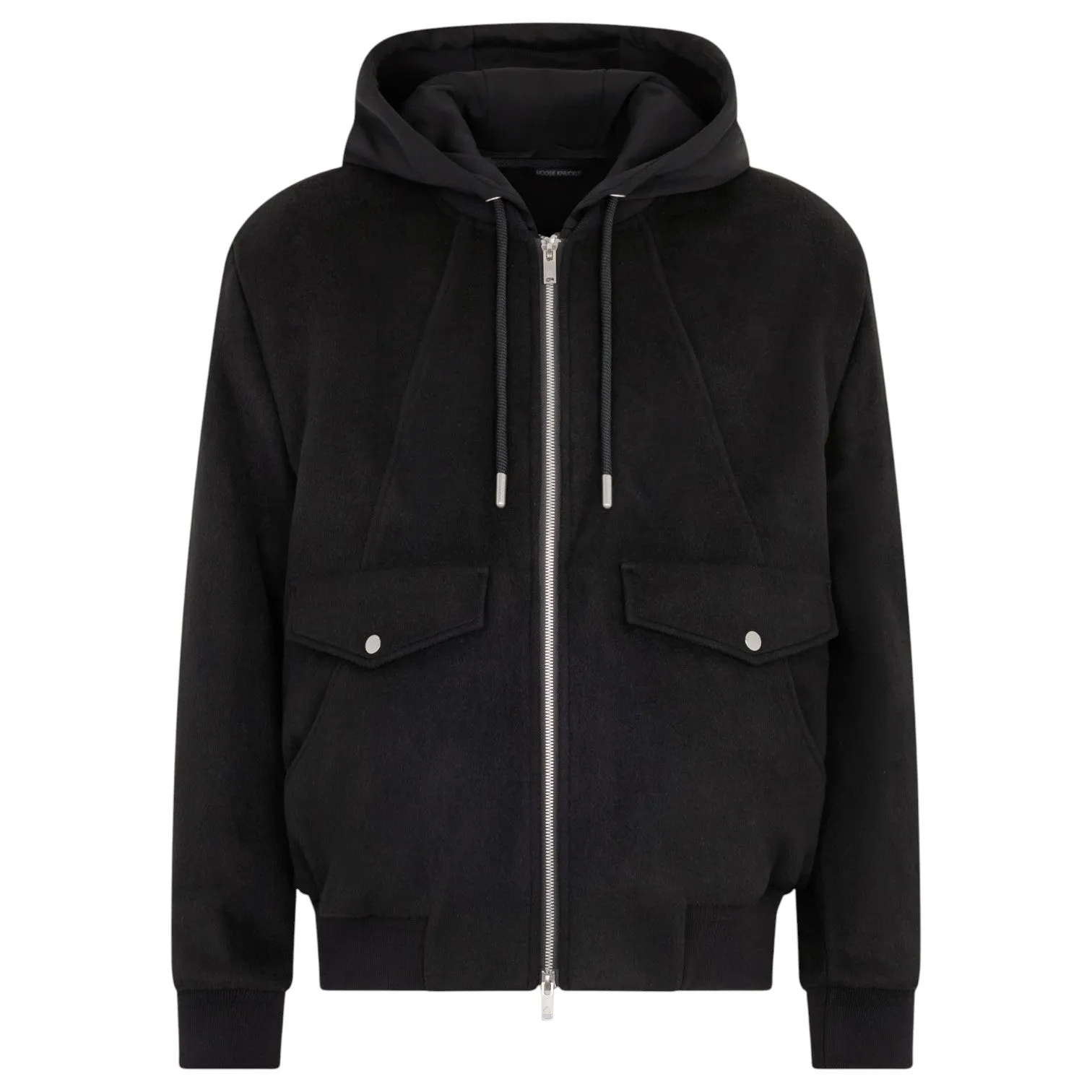 Moose Knuckles Ellington Bomber Jacket Blk/Blk M35MW404-313 sold by J&Z Couture product image thumbnail 3