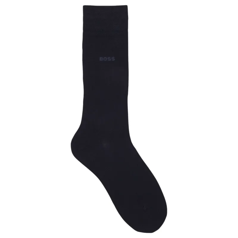 Boss Regular-Length Socks In a Bamboo-Viscose Blend sold by J&Z Couture