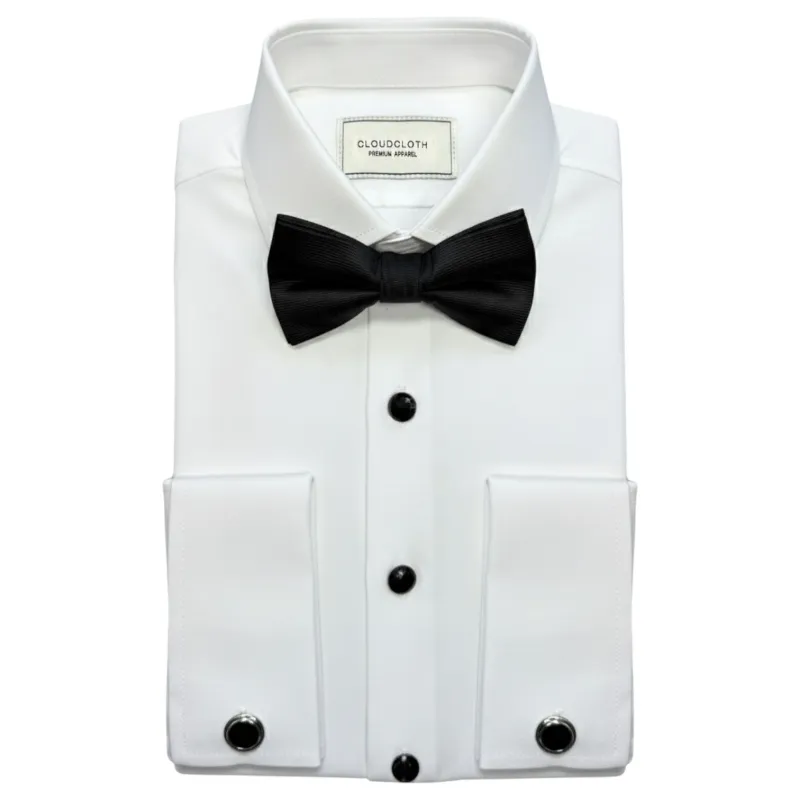 Cloud Cloth Men's Tuxedo Shirt With Bow-tie & Cufflink Set MSH9801T sold by J&Z Couture