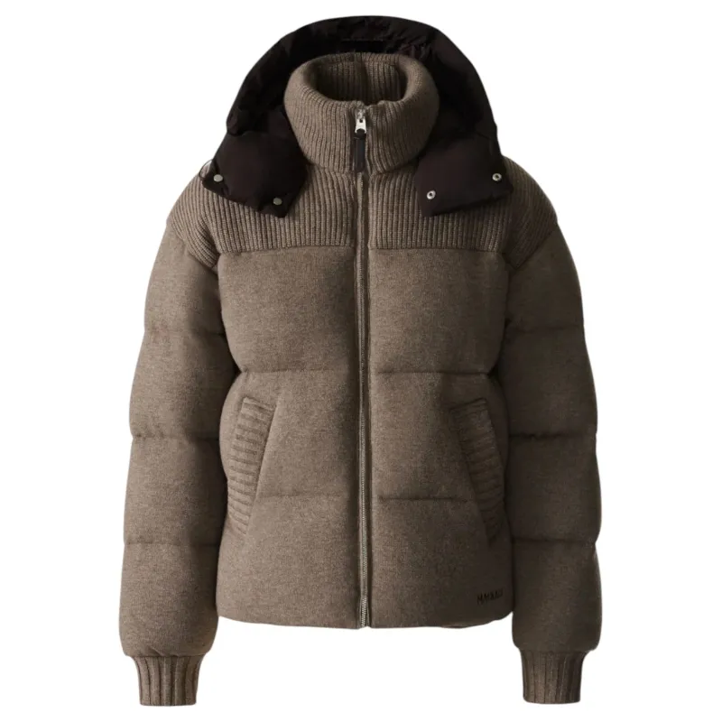 Mackage GRIFFEN Cashmere-Blend Down Jacket with Removable Hood sold by J&Z Couture