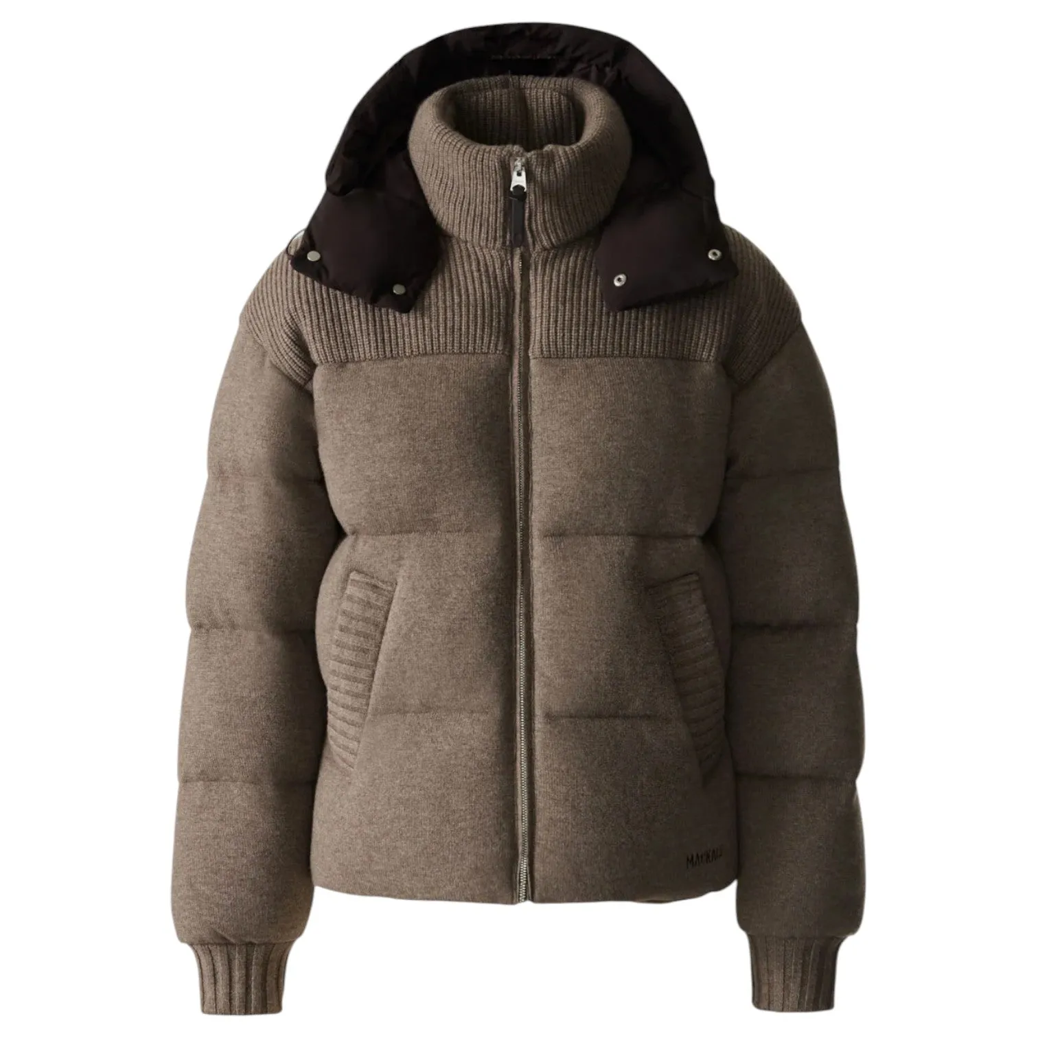Mackage GRIFFEN Cashmere-Blend Down Jacket with Removable Hood sold by J&Z Couture