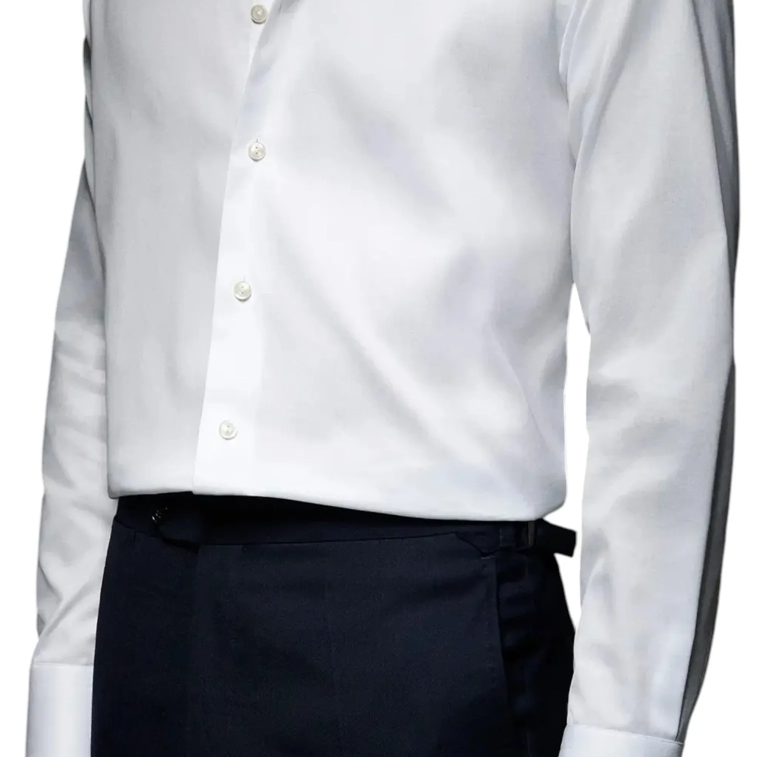 Eton White Signature Twill Shirt 100012342/00 sold by J&Z Couture product image thumbnail 2