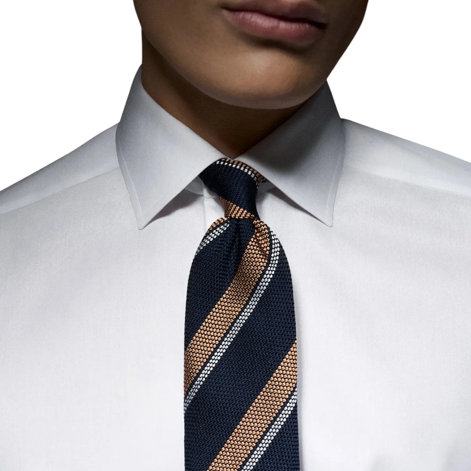 Eton White Signature Twill Shirt 100012342/00 sold by J&Z Couture product image thumbnail 3