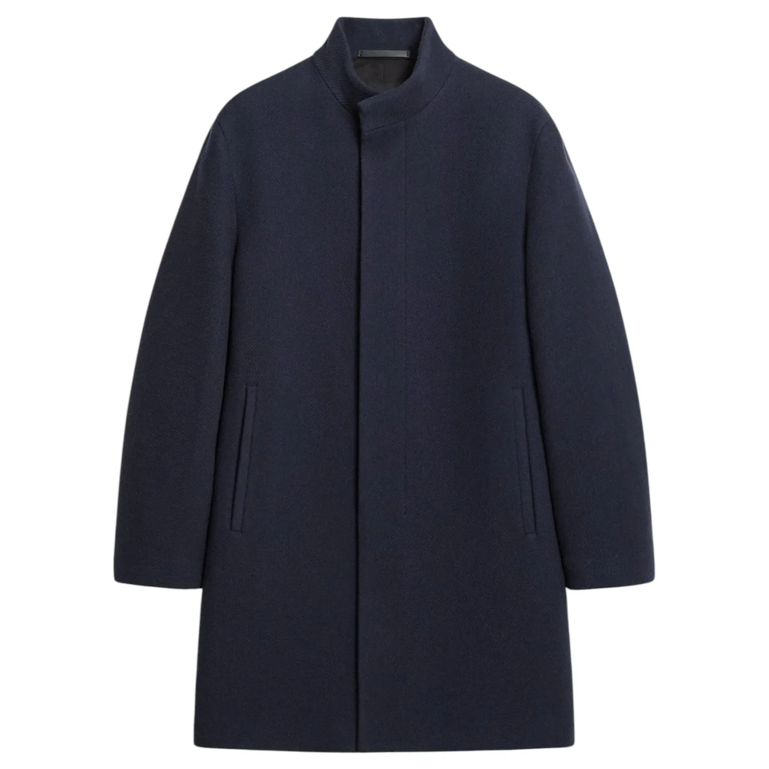 Theory Belvin Coat in Textured Wool-Blend Melton sold by J&Z Couture product image thumbnail 3