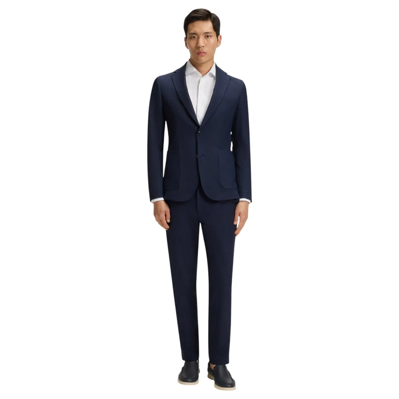 BOSS-Slim-Fit Shirt In Cotton-Piqué Jersey sold by J&Z Couture product image thumbnail 2