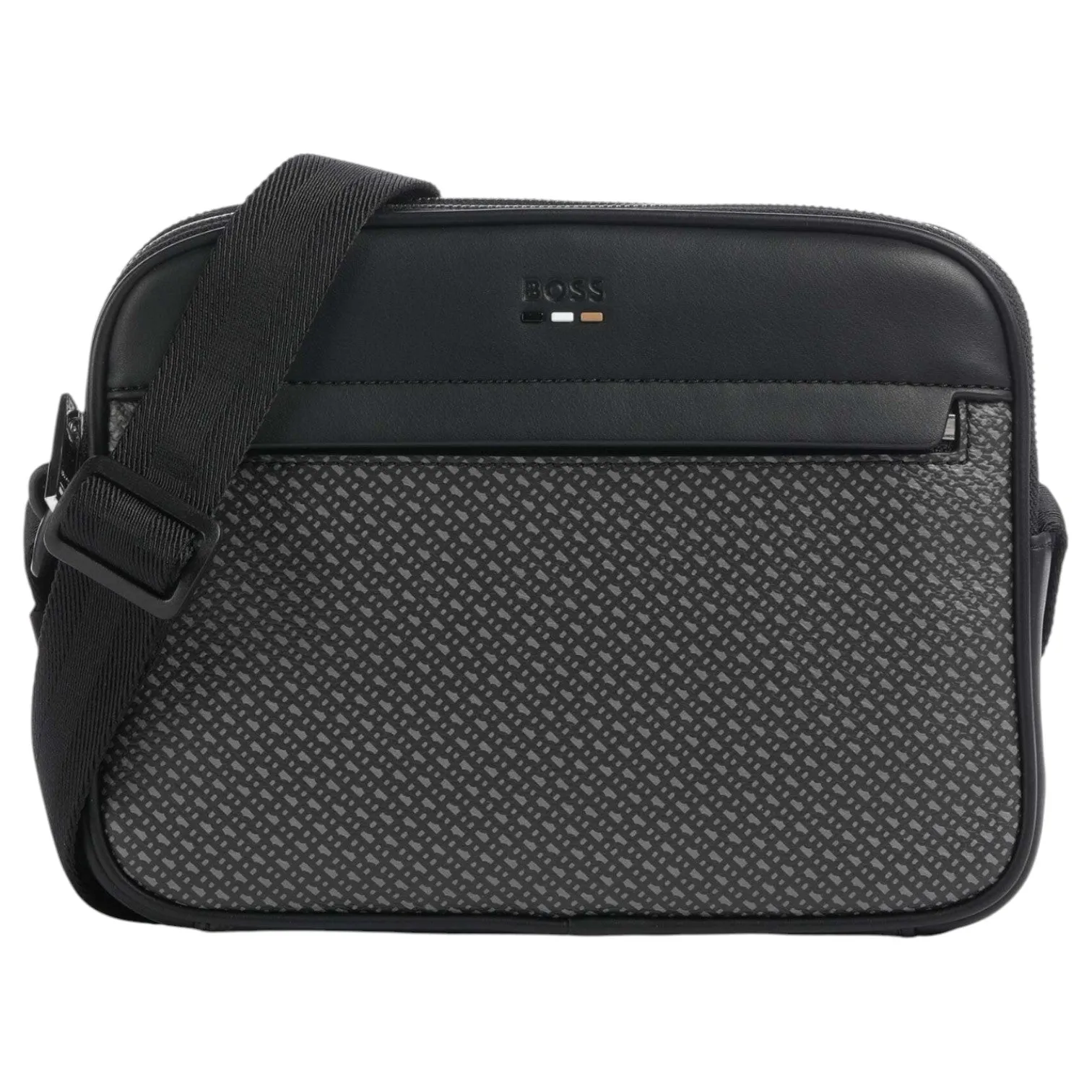 BOSS Ray Crossbody Bag Imitation Leather Black sold by J&Z Couture