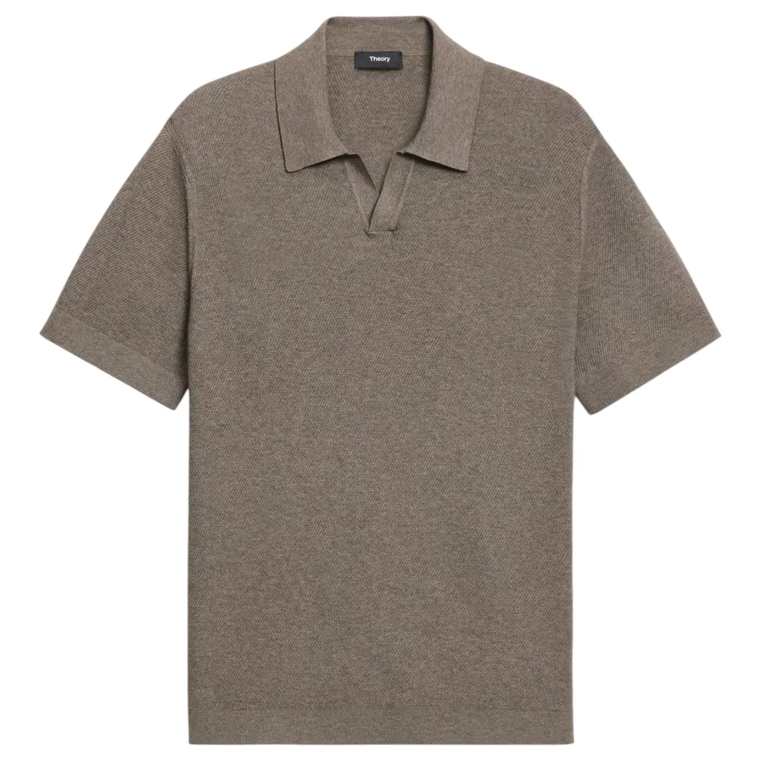 Theory Brenan Polo Shirt in Light Bilen Q0186702 sold by J&Z Couture product image thumbnail 3