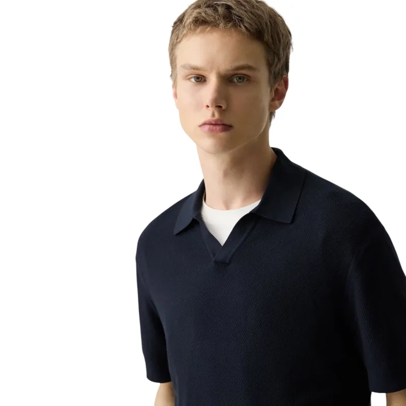 Theory Brenan Polo Shirt in Light Bilen  Q0186702 made by Theory