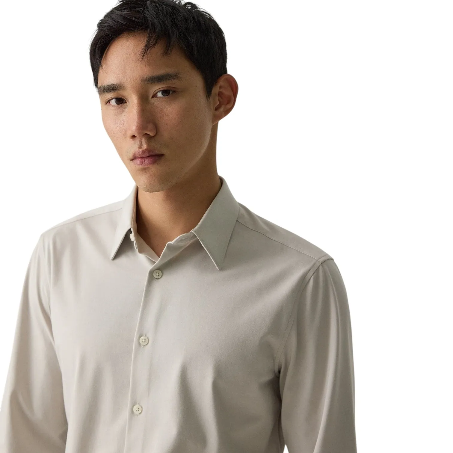 Theory Sylvain Shirt in Structure Knit J0794505 sold by J&Z Couture product image thumbnail 5