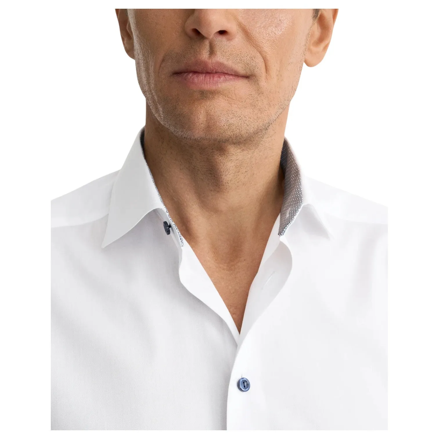 ETON Signature Twill Shirt Organic Cotton with Refined Details sold by J&Z Couture product image thumbnail 5