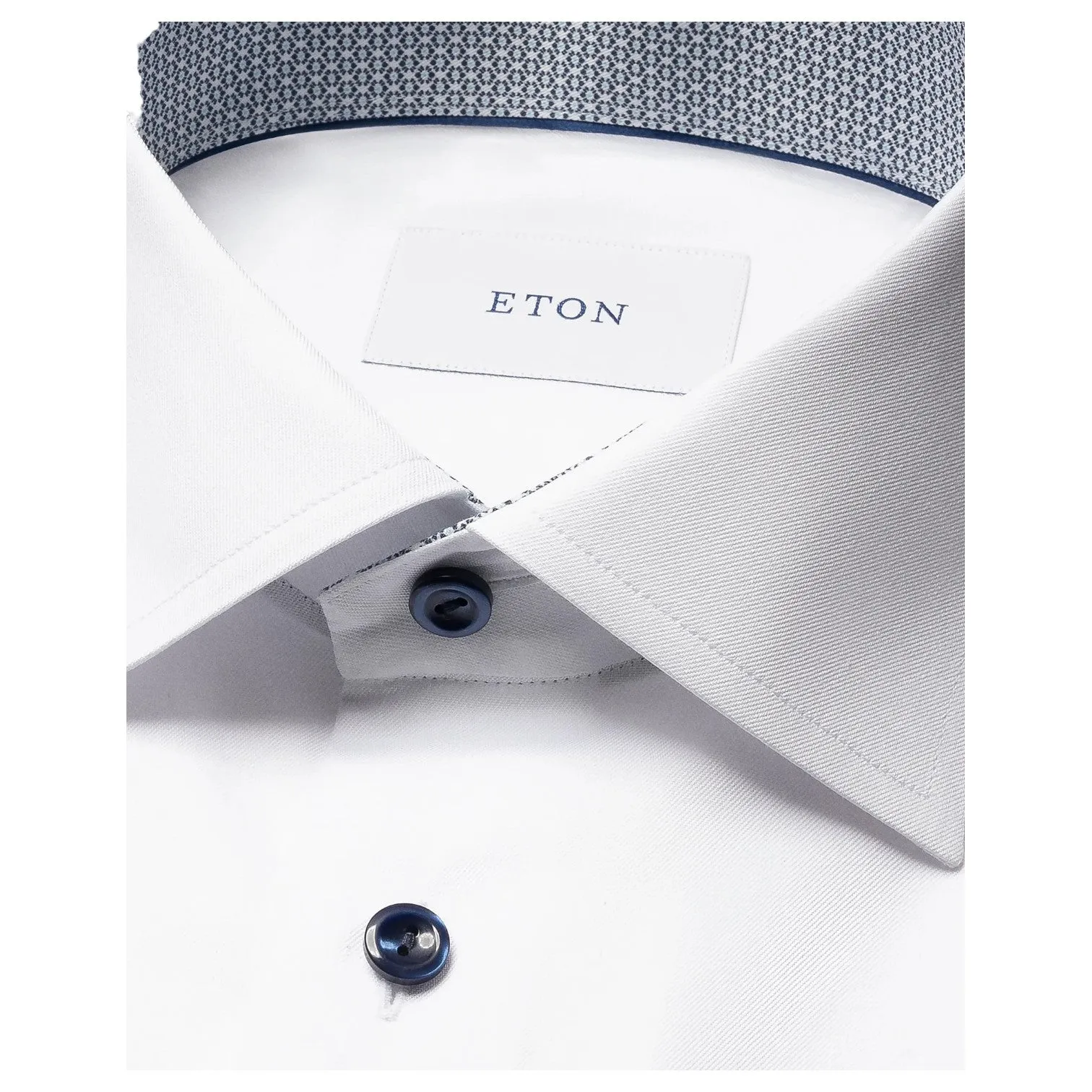ETON Signature Twill Shirt Organic Cotton with Refined Details sold by J&Z Couture product image thumbnail 2