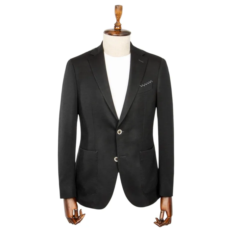 Victor Baron Wool & Cashmere Jersey Jacket REDA-Active 6280 made by J&Z Couture