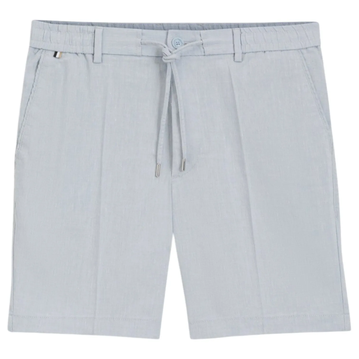 BOSS Linen-Blend Shorts In a Modern Fit 50557537 sold by J&Z Couture product image thumbnail 3