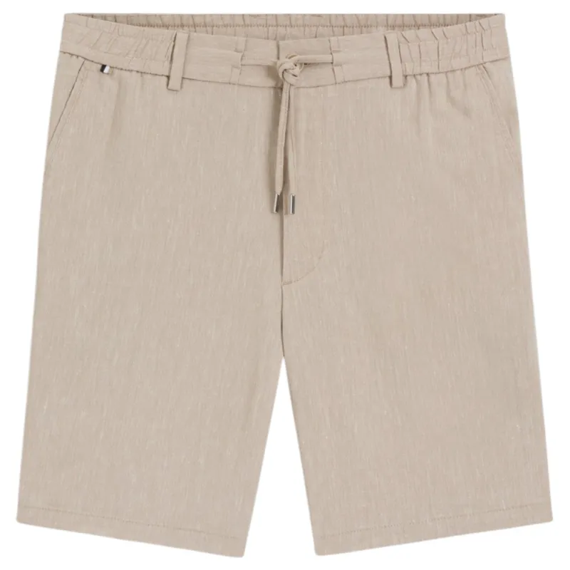 BOSS Linen-Blend Shorts In a Modern Fit 50557537 made by Hugo Boss
