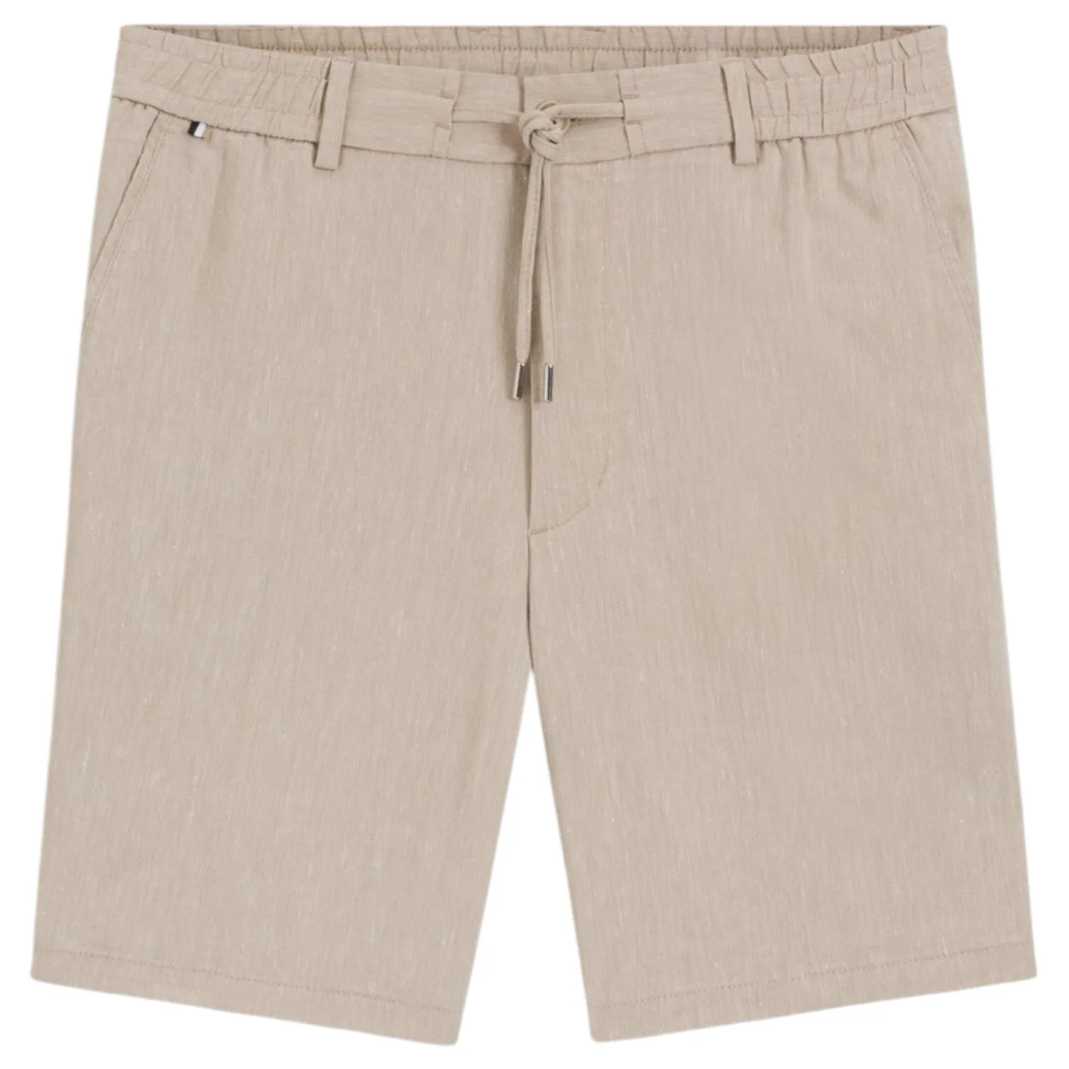 BOSS Linen-Blend Shorts In a Modern Fit 50557537 sold by J&Z Couture