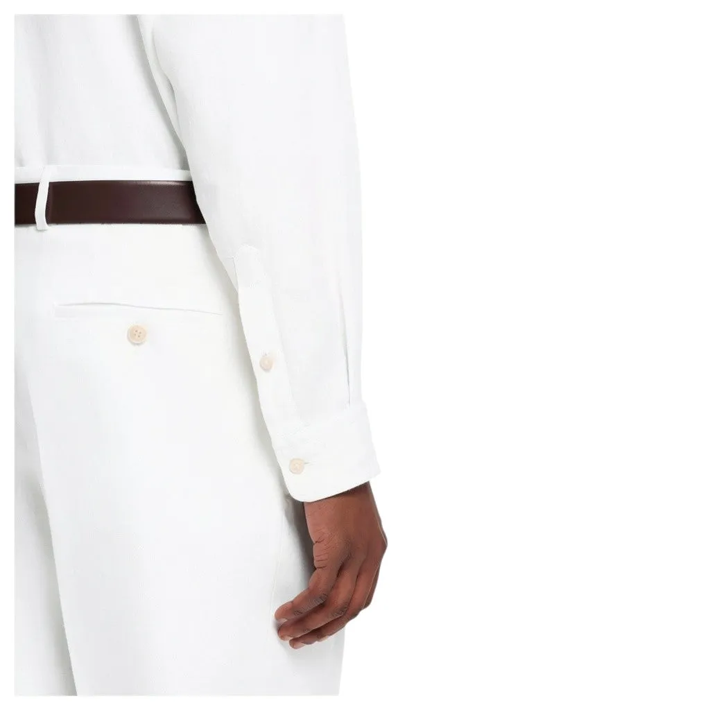 BOSS Linen Shirt – Regular Fit Style 50556077 sold by J&Z Couture product image thumbnail 5
