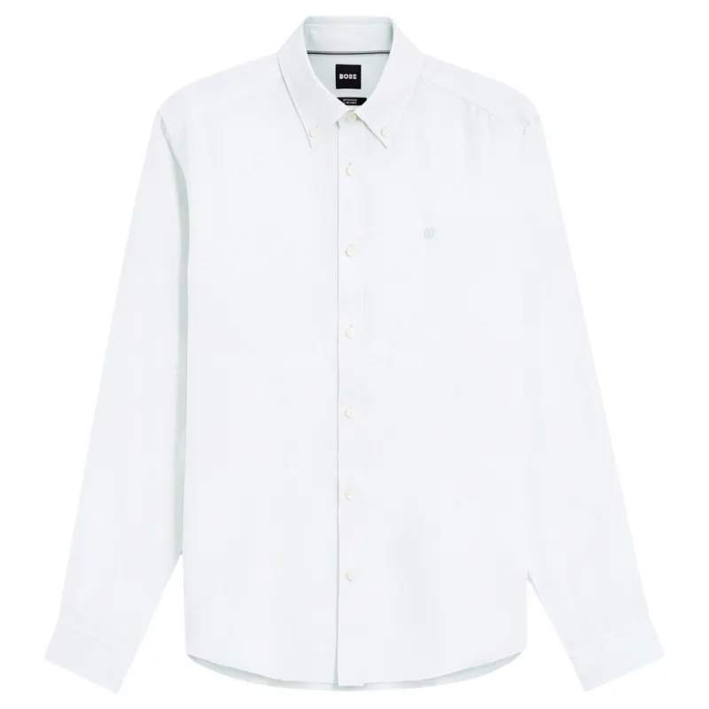BOSS Linen Shirt – Regular Fit Style 50556077 made by Hugo Boss
