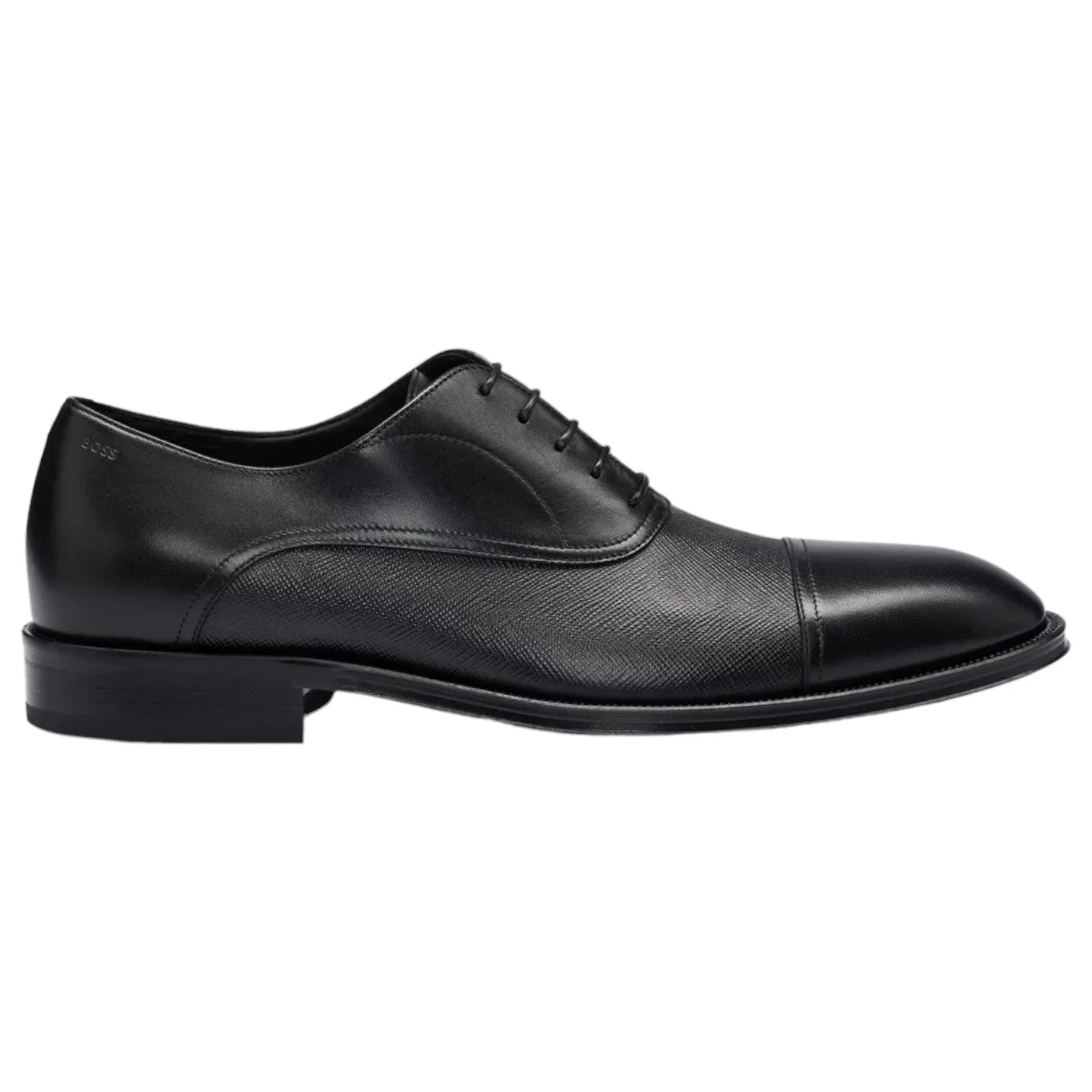 Boss Oxford Shoes In Plain And Saffiano Leather Print 50509295-001 sold by J&Z Couture product image thumbnail 4