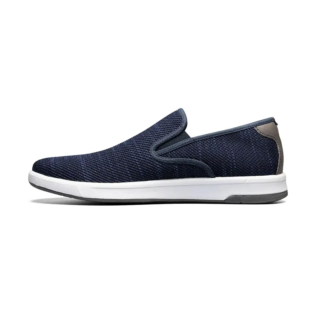 Florsheim Men's Crossover Knit Plain Toe Slip-On Sneaker in Navy 14311-410 sold by J&Z Couture product image thumbnail 4