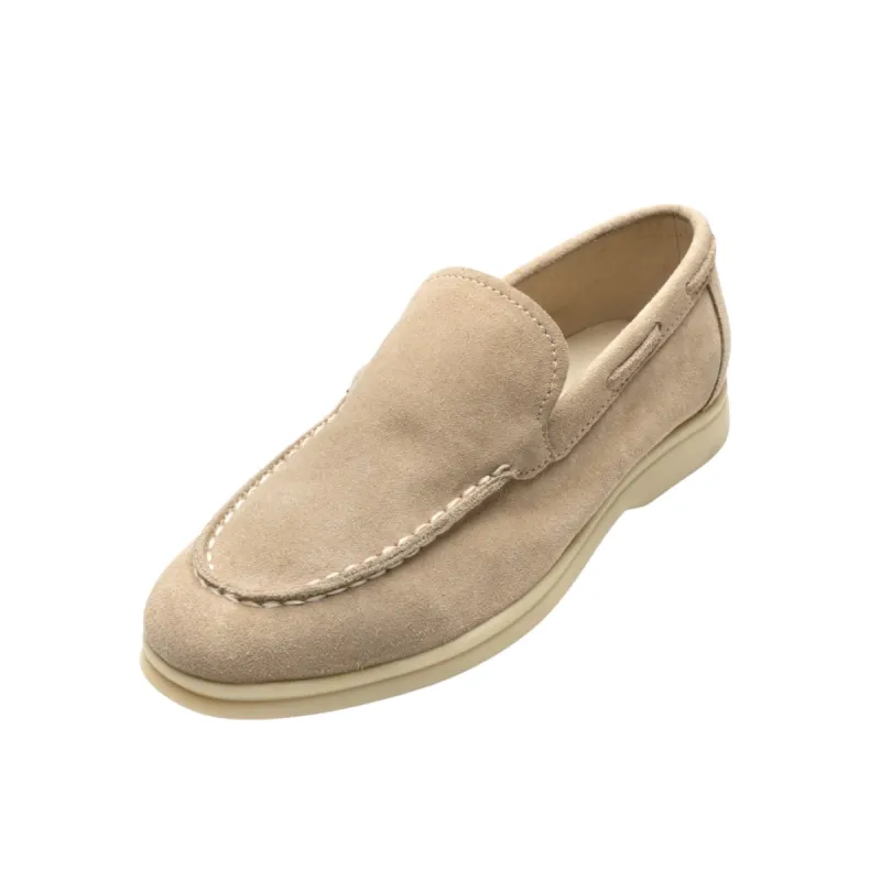 AXNY Boys Suede Shoes In Beige SS4101 sold by J&Z Couture