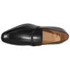 BOSS Italian Leather Loafer with Apron Toe and Branded Trim  50496075-203 sold by J&Z Couture