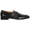 BOSS Italian Leather Loafer with Apron Toe and Branded Trim  50496075-203 sold by J&Z Couture