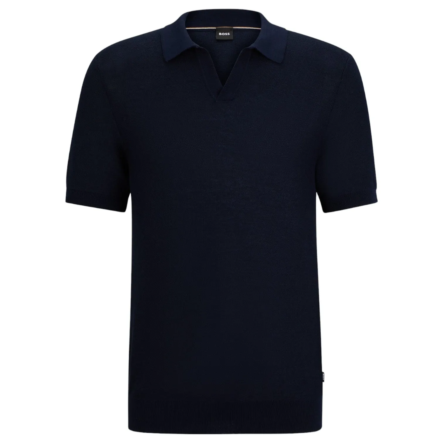 HUGO BOSS Polo Sweater With Open Collar sold by J&Z Couture product image thumbnail 5