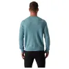 Raffi Classic V-Neck Sweater in 100% Merino Wool   HWC19391 Seaglass sold by J&Z Couture