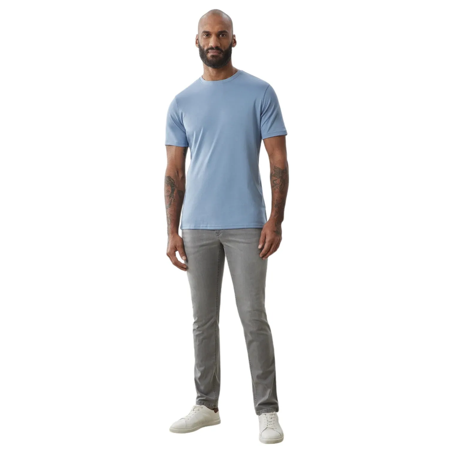 Robert Barakett T Shirt In Dover Blue 23336 sold by J&Z Couture product image thumbnail 2